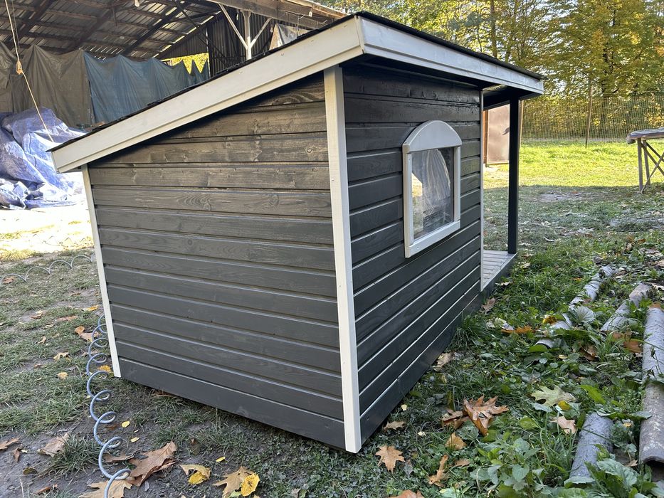 Велика будка утеплена собаці собакам песику песикам псові собача буда