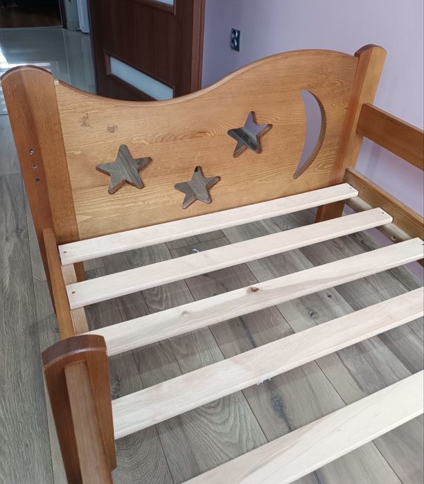 Drewniane łóżko dzieciece 80x180cm