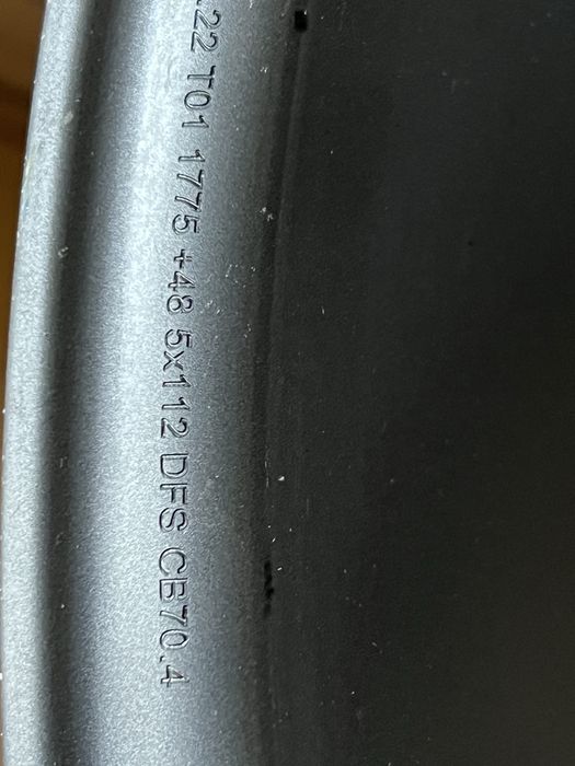 Felgi aluminiowe RONDELL 17” 5x112 et 48