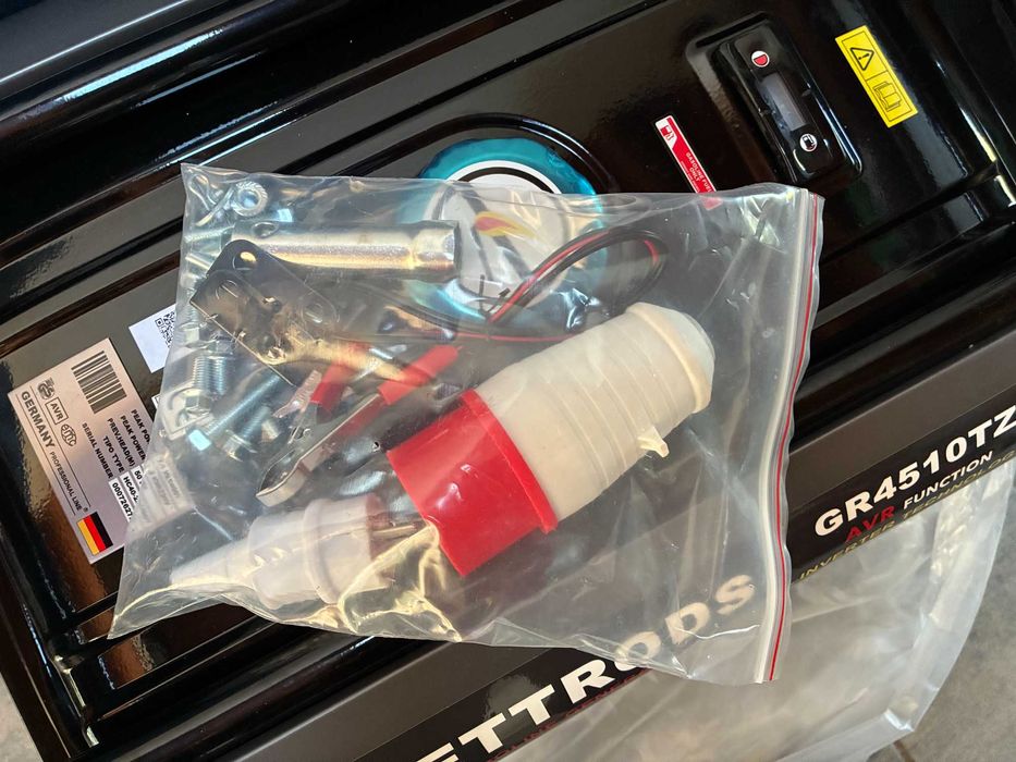 Agregat prądotwórczy GETTRODS GR4510TZ na gwarancji