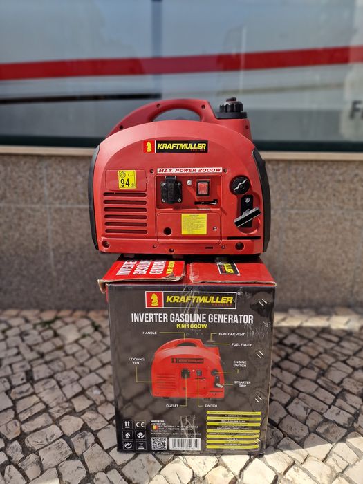 Gerador silencioso 2000 watts novo
