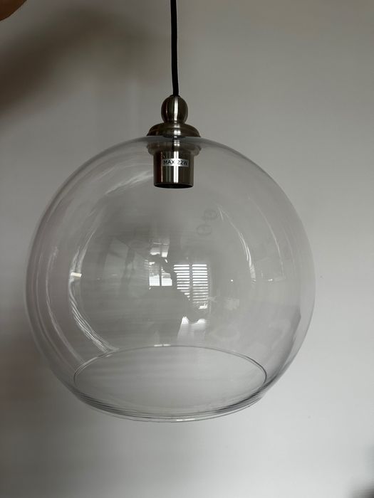 IKEA Lampa szklana kula