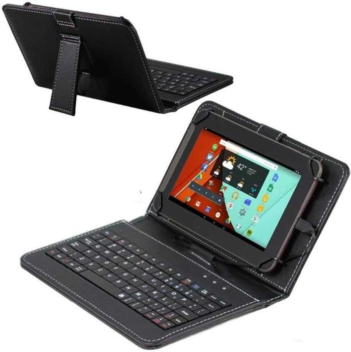 Capa universal com teclado para Tablet 7"