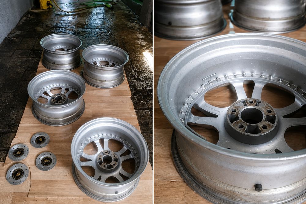 Jantes Alpine Star 18 Bi-Partidas 5x112 Aba Larga