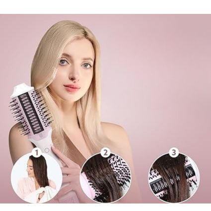 Suszarka prostownica szczotka do włosów 3w1 1400W zestaw do stylizacji