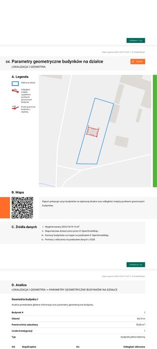 Działka 1183m²  zabudowana plus lasy 8962m²