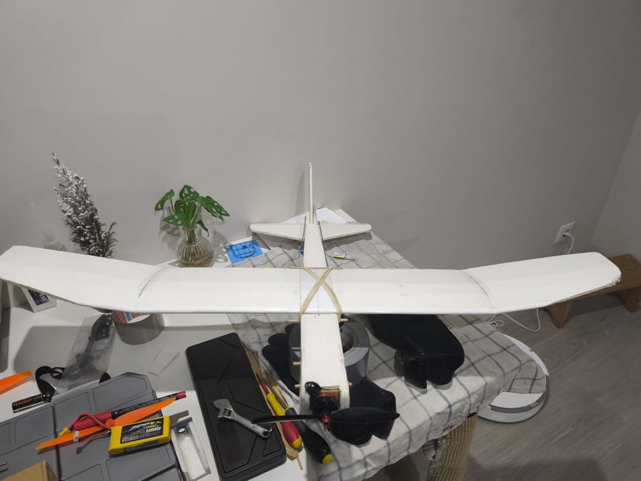 Avião Ft test tiny trainer