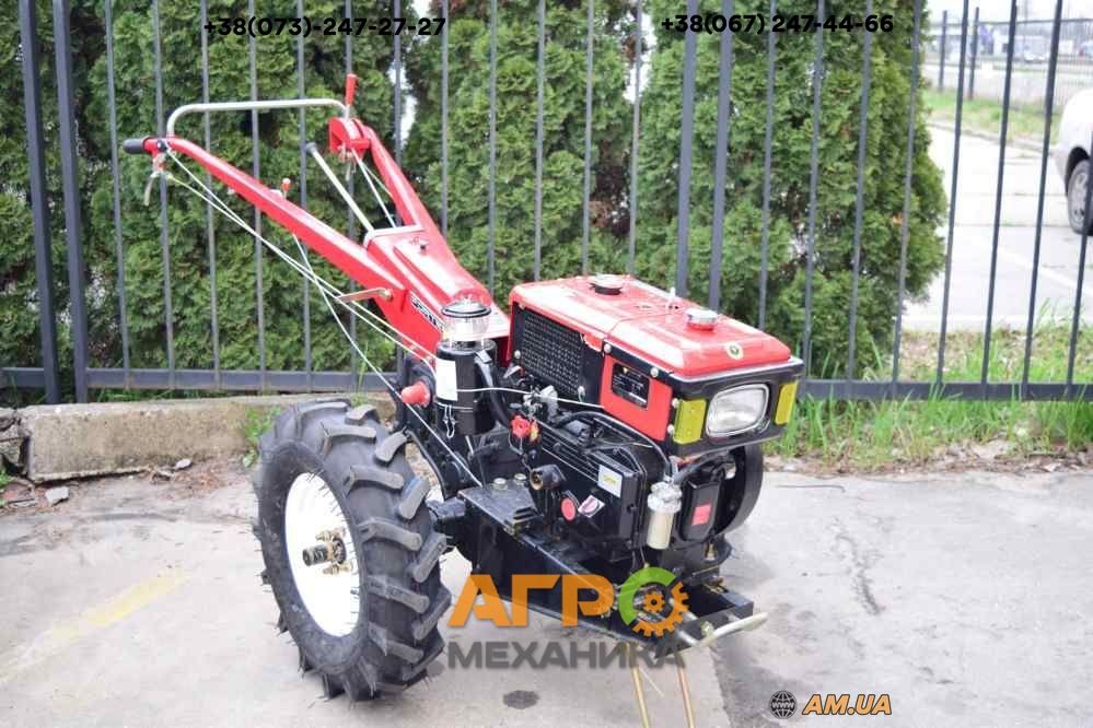 Мотоблок Forte МД-81 LUX (8 к.с. дизель)! Фреза+LED фара!