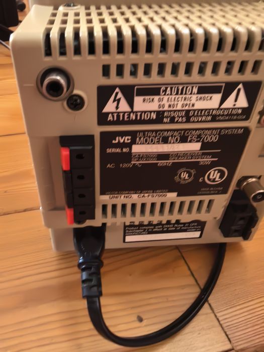 Микросистема JVC UX-7000 Под восстановление.(Легендарная !)