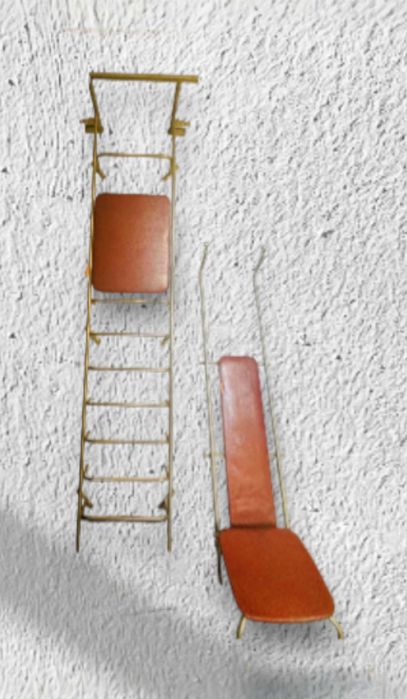 Шведская стенка "Здоровье" металлическая бу