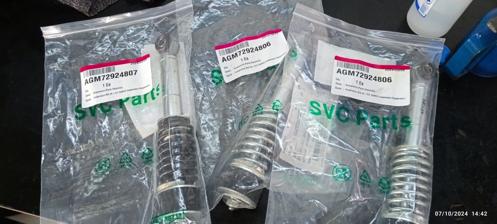 Kit amortecedores LG