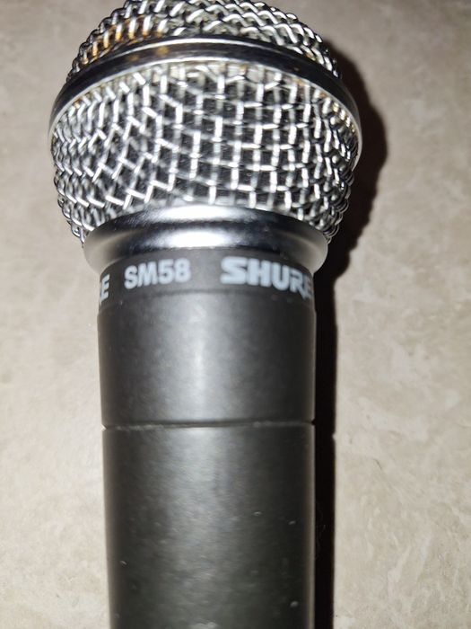 Mikrofon   2 sztuki shure SM 58 wersja bez wyłącznika