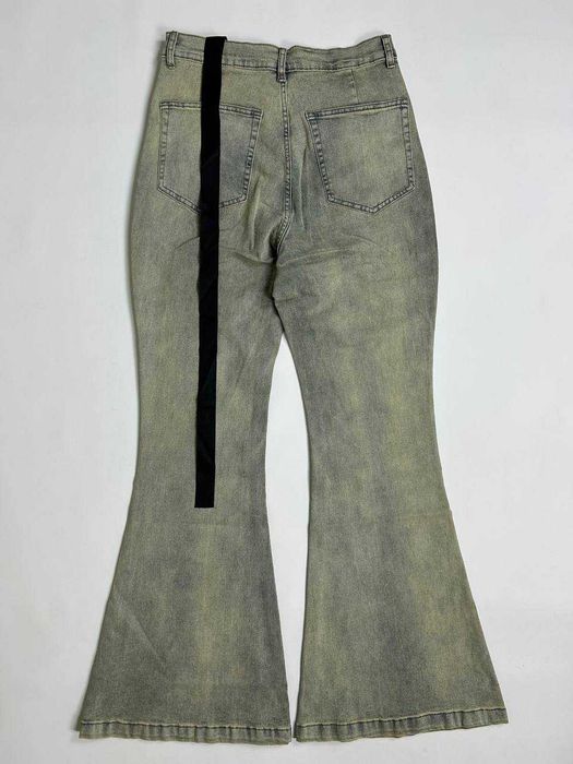 Rick Owens flared jeans DRKSHDW bolan boot cut клеш кльош джинси штаны
