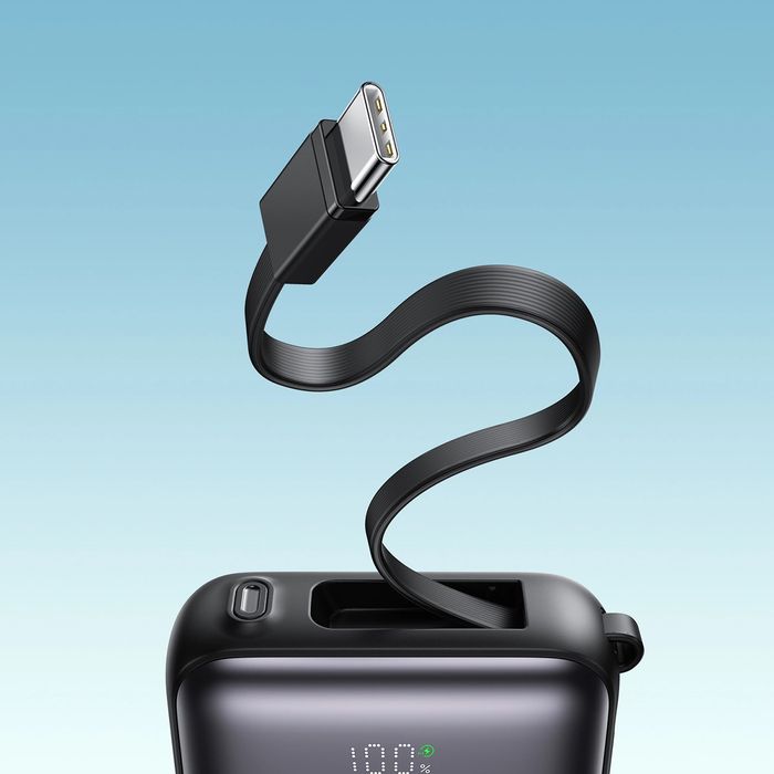 Powerbank Joyroom JR-PBF27 10000mAh 22.5W … USB-C i Lightning - czarny
