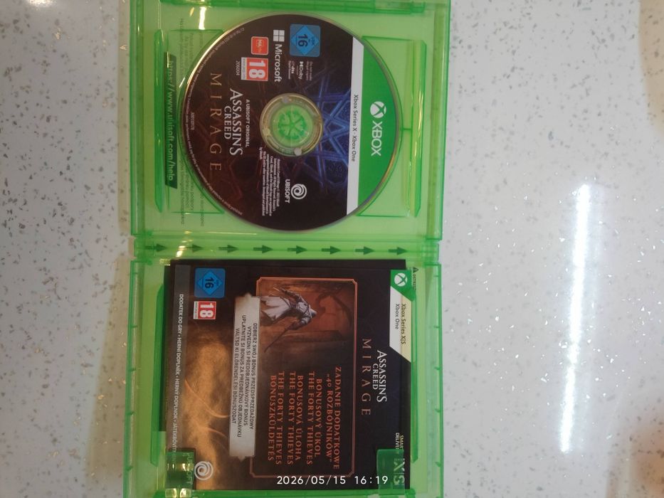 Gra  na Xbox one assassin's Creed mirage