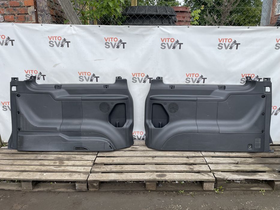 Карты обшивки салона задние на VITO-VIANO W639