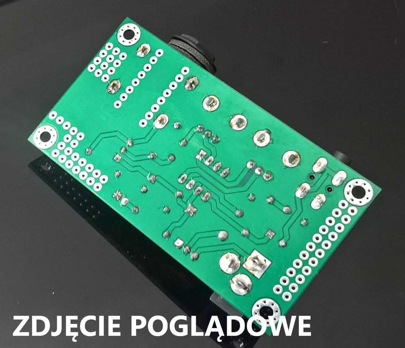 Płytka pcb - wzmacniacz słuchawkowy do gitary