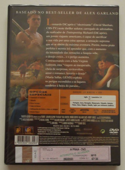 Filme em DVD A Praia