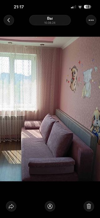 Продам диван  б/у