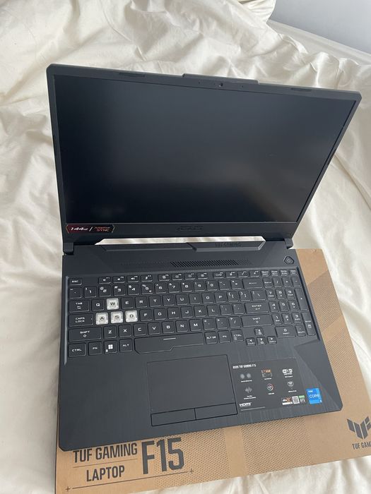 Laptop gamingowy ASUS TUF Gaming F15 FX506HC-HN004W 15,6" 144Hz i5-11400H 16GB RAM 512GB Dysk SSD RTX3050 Win11 Czarny