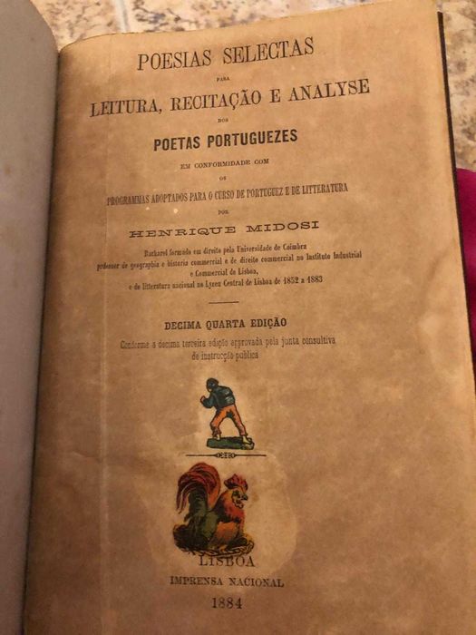 Poesias Selectas Para Leit, R E ANALYSE D POETAS PORTUGUEZES.
1884