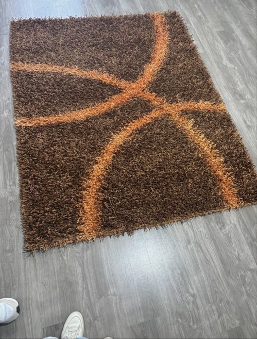 Carpete Catanha e Laranja