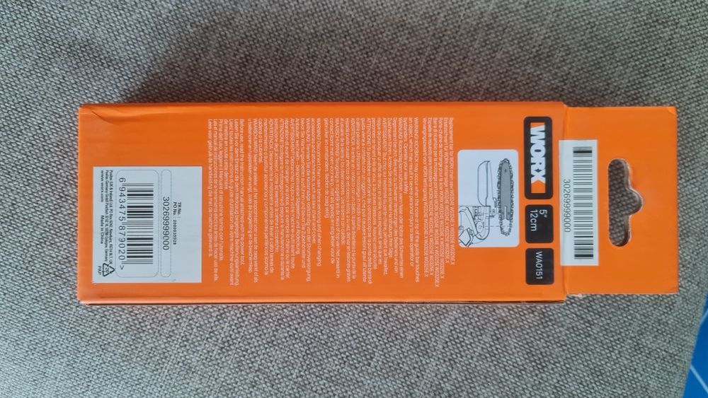 Prowadnica do mini pilarki WORX 12cm