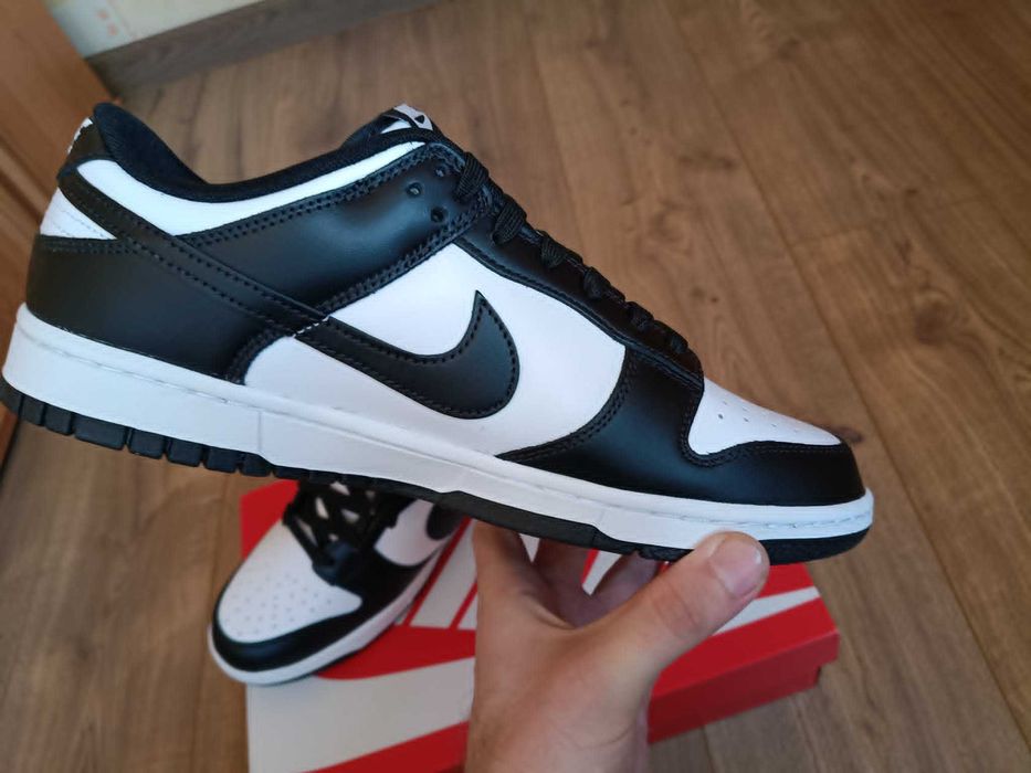 Nike Dunk Low Retro "Panda" Biało-Czarne Rozmiar 45 wkładka 29 cm pudełko