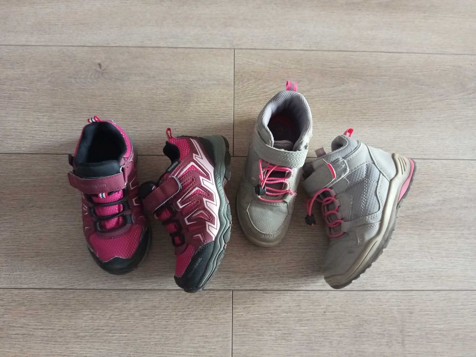 Buty botki dla dziewczynki rozmiar 29, długość wkładki ok 18,5cm