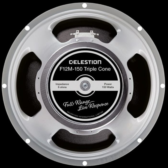 Celestion F12M-150 Triple Cone Full Range
Celestion F12M-150 Triple C
Celestion F12M-150 Triple Cone
