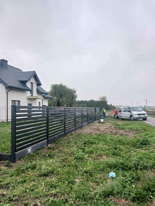 Ogrodzenia frontowe , panelowe ,  2D 3D