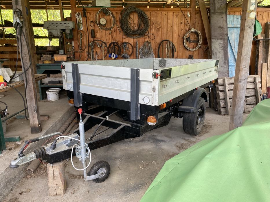 Прицеп самосвал с алюминиевыми бортами