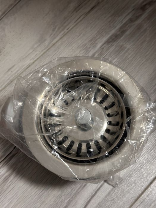 Sitko do zlewozmywaka, uniwersalne, chromowe 1 szt.