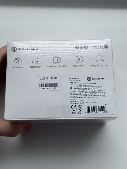 Hollyland Lark M2 запаковані з пломбами