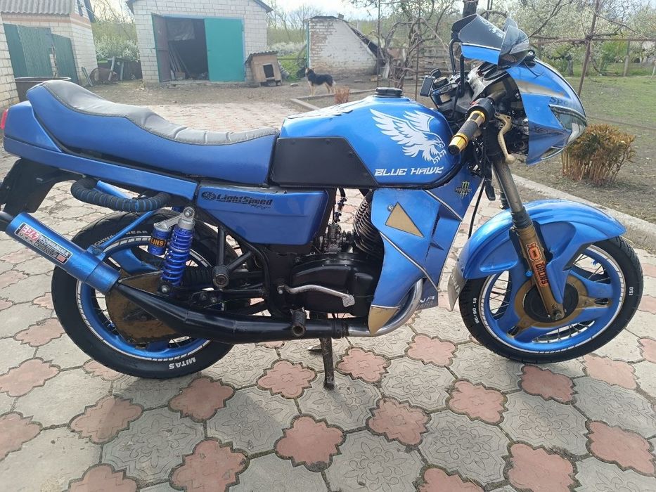 Мотоцикл Jawa 634- project "Blue Hawk"