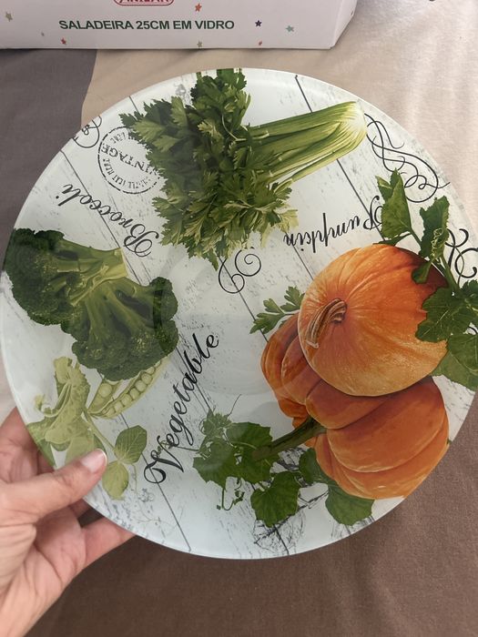 Saladeira em vidro 25cm