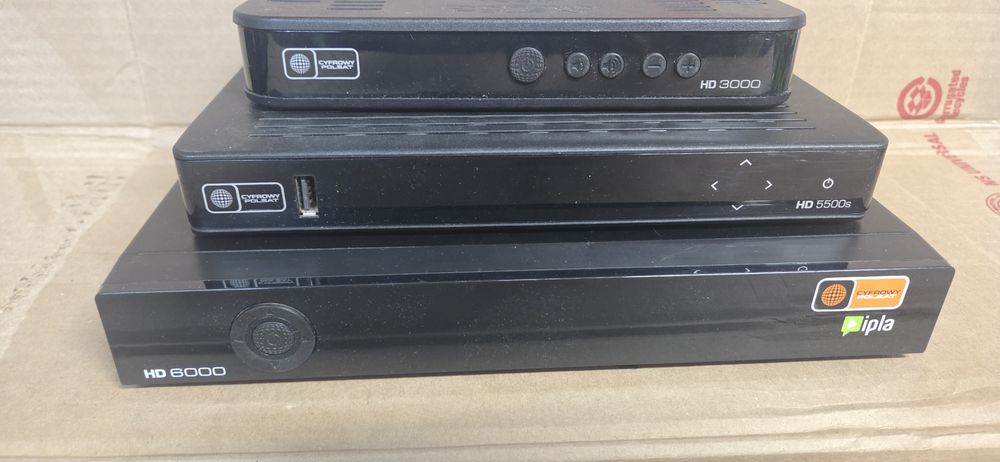 Dekodery hd5500, hd3000,hd5000