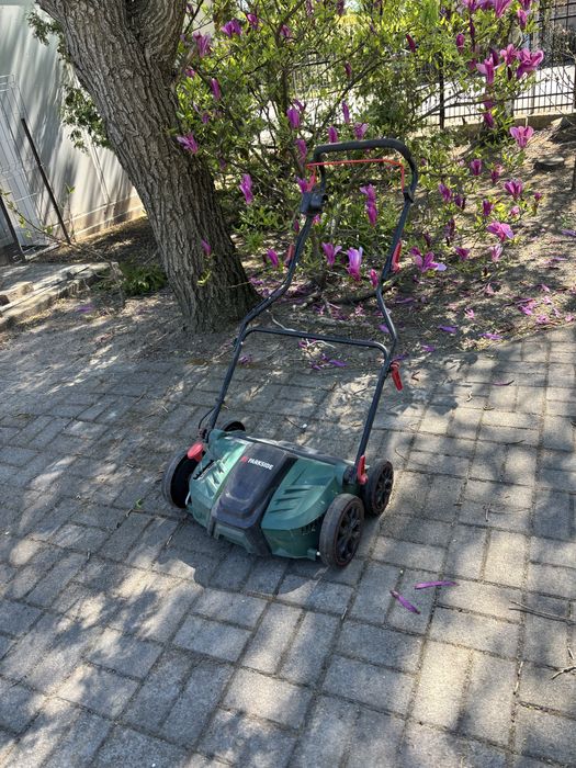 Wertykulator Parkside PLV 1500 B1 elektryczny działa