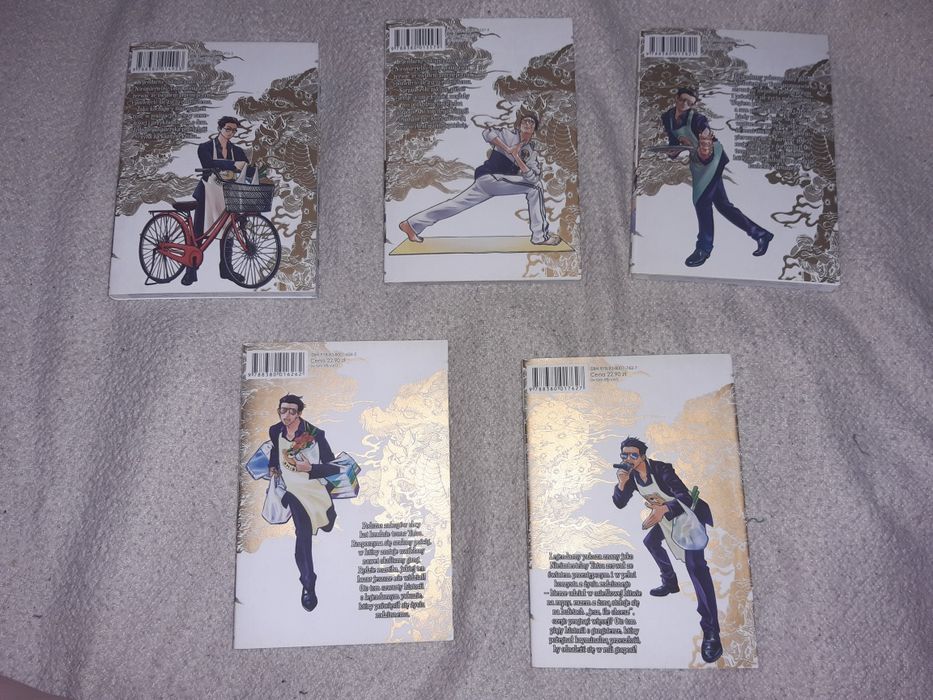 Manga Yakuza w fartuszku. Kodeks perfekcyjnego pana domu tom 1-5