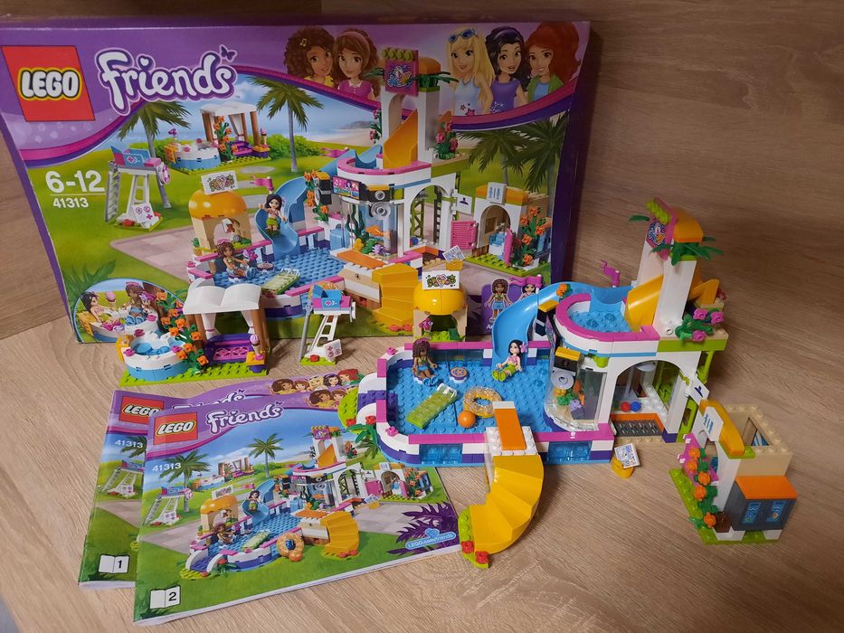 lego, 41313, impreza Andrei na basenie