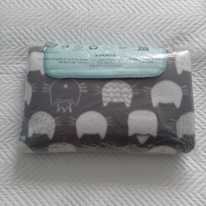 NOWY Koc plażowy, piknikowy, 150x200cm ,,Home and You"