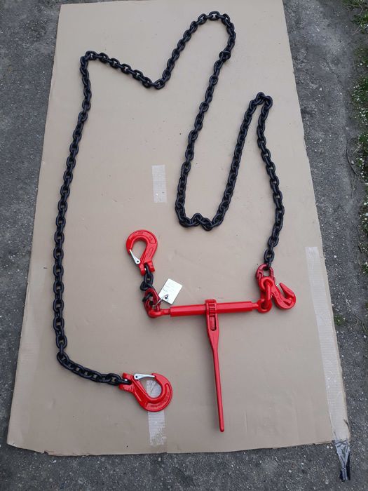 Łańcuch transportowy napinacz odciąg grzechotka