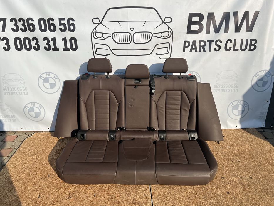 Салон BMW X3 G01 (коричнева шкіра)