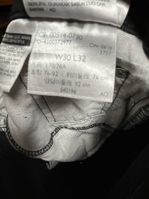 Spodnie levis strauss czarne jeansy W30 L32