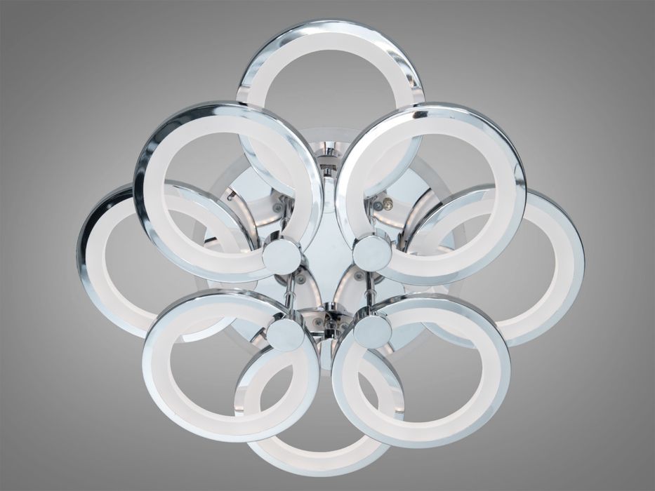 Люстра LED 125W з пультом і підсвіткою на планку