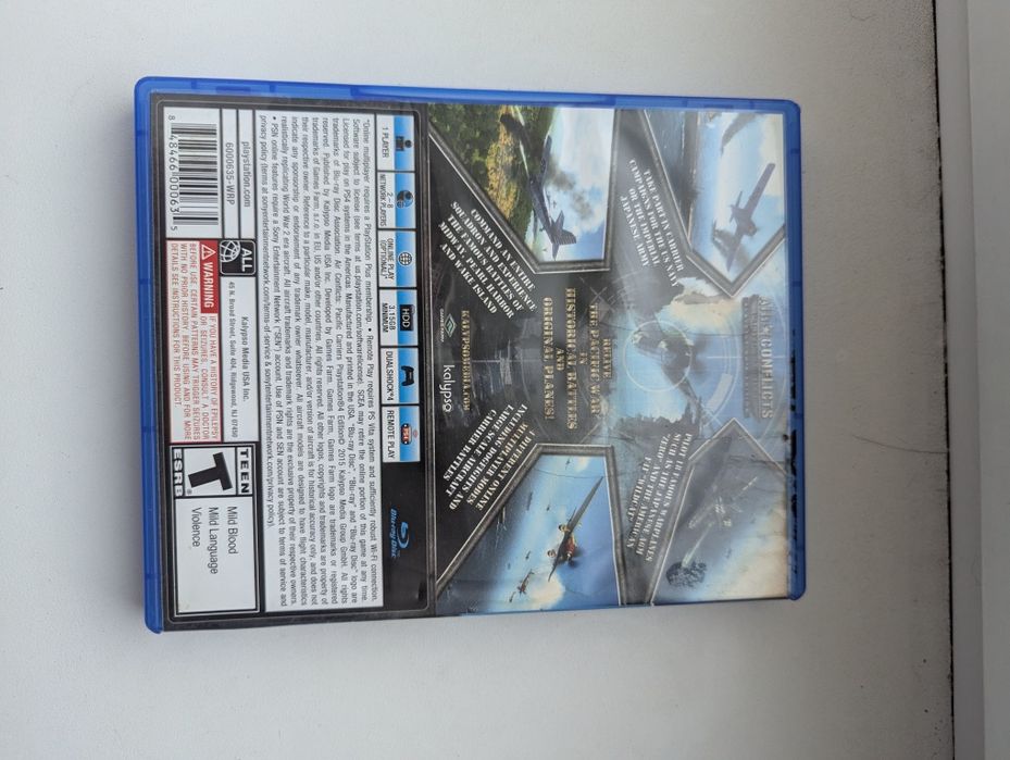 Air Conflict Pacific Carriers ігри игры диски на PS4 PS5