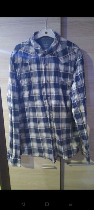 Koszula męska L w kratę
