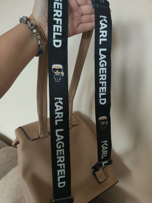 Plecak Karl kogo napis nowy