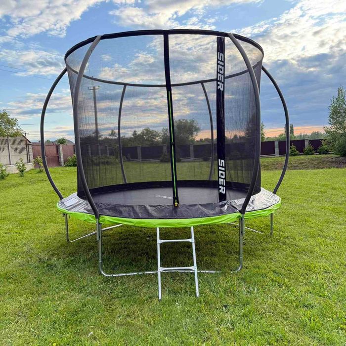 Батут з внутрішньою сіткою + драбинка 312см до 150кг 10FT SIDER Батути