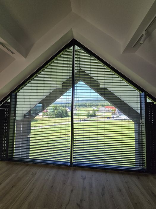 Żaluzje aluminiowe/drewniane